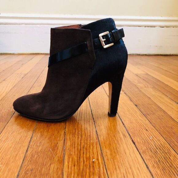 🌹Sigerson Morrison Vero Cuoio Ankle Bootie Suede - Picture 4 of 8
